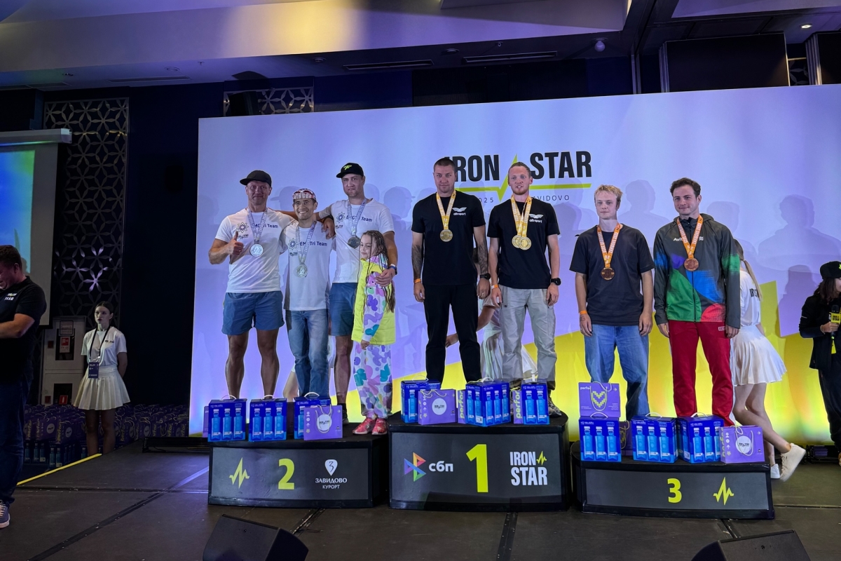Тверские команды поднялись на пьедестал IRONSTAR ZAVIDOVO 2025