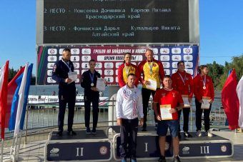 Каноисты завоевали для Тверской области первое золото командного чемпионата России 2025