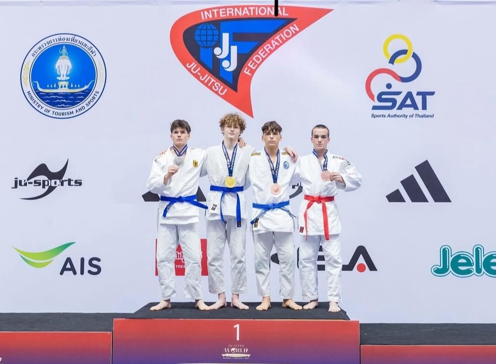 Тверские спортсмены поднялись на пьедестал первенства мира по джиу-джитсу