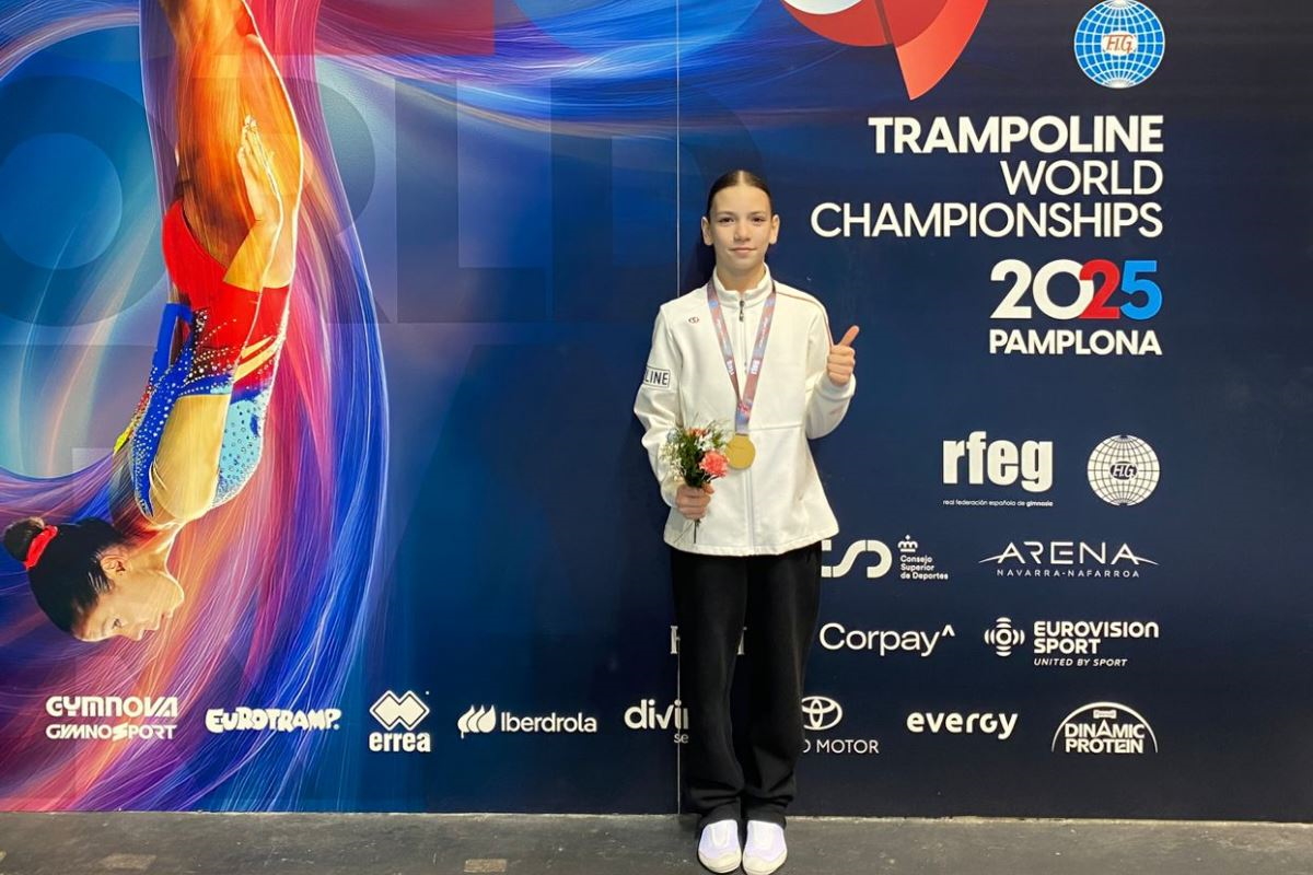 Золотая наша! Юная тверская прыгунья покорила пьедестал первенства мира