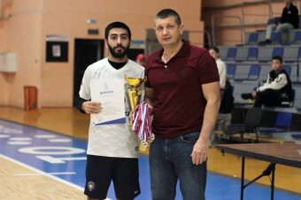 Команды ТвГУ оформили золотой дубль на областном турнире по мини-футболу