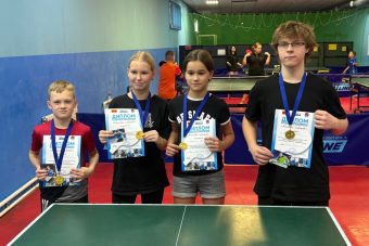 Названы победители очередного тура «Молодых надежд» по настольному теннису
