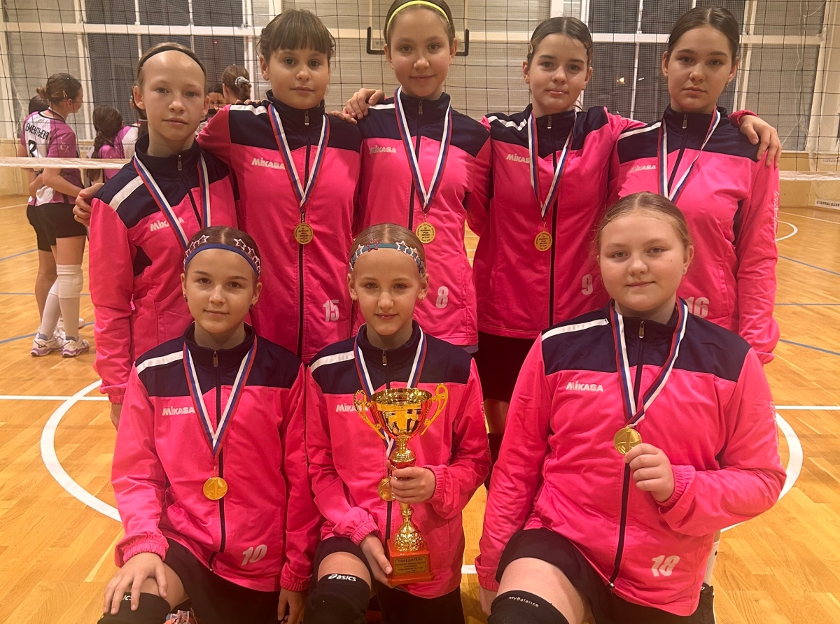 Волейболистки Калязина стали триумфаторами первенства области