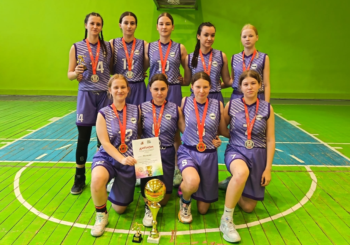 В Тверской области разыграны медали первенства по баскетболу среди юниорок до 18 лет