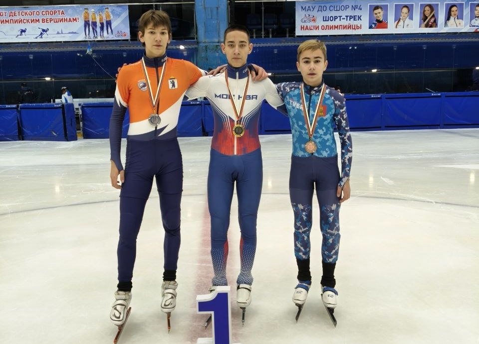 Тверские шорт-трекисты вернулись с наградами из Рыбинска