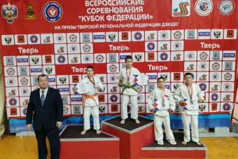Юные тверские дзюдоисты успешно выступили на домашнем всероссийском турнире