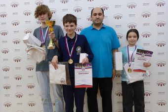 Команда Тверского лицея стала лучшей в области по шахматам