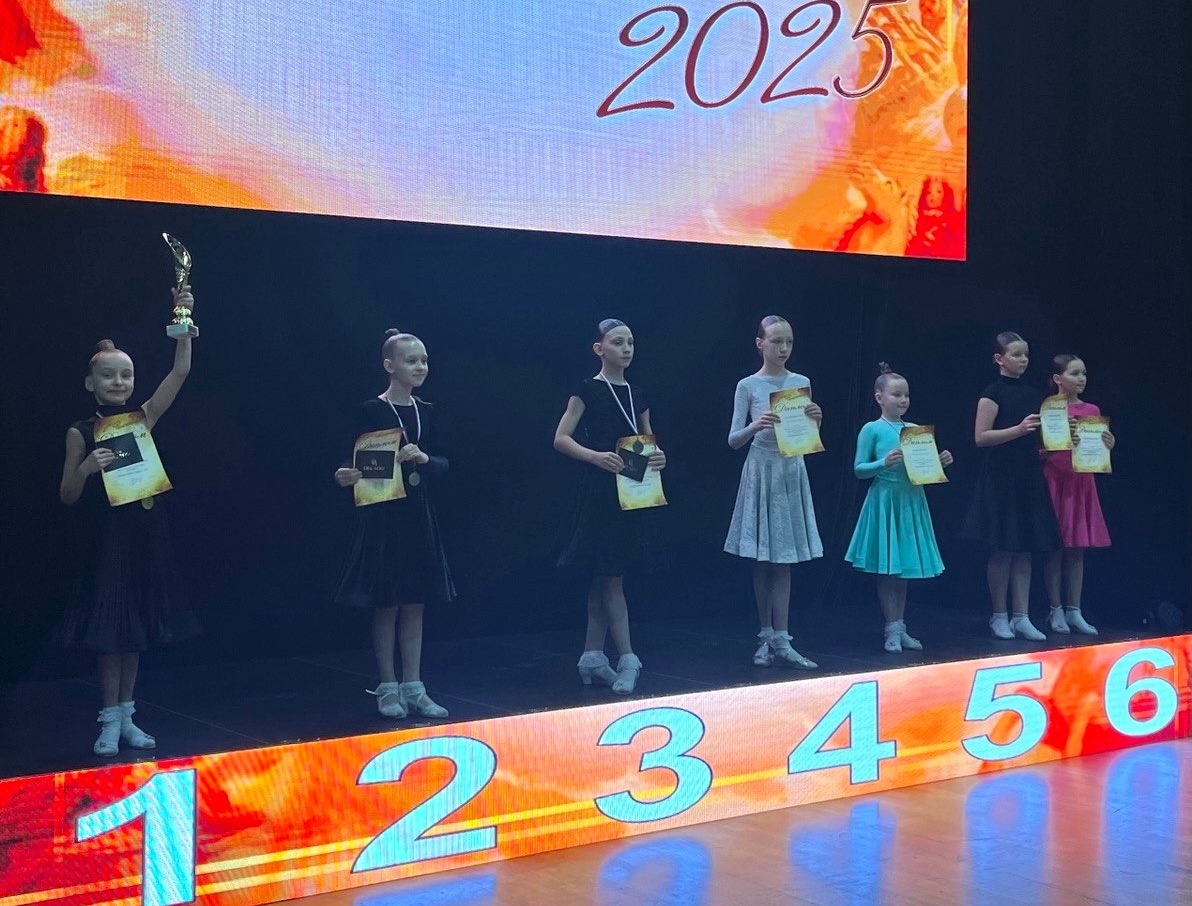 Тверские танцоры завершили 2025-й на пьедестале российского турнира