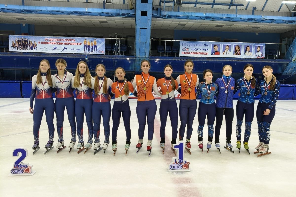 Тверские шорт-трекисты вернулись с наградами из Рыбинска