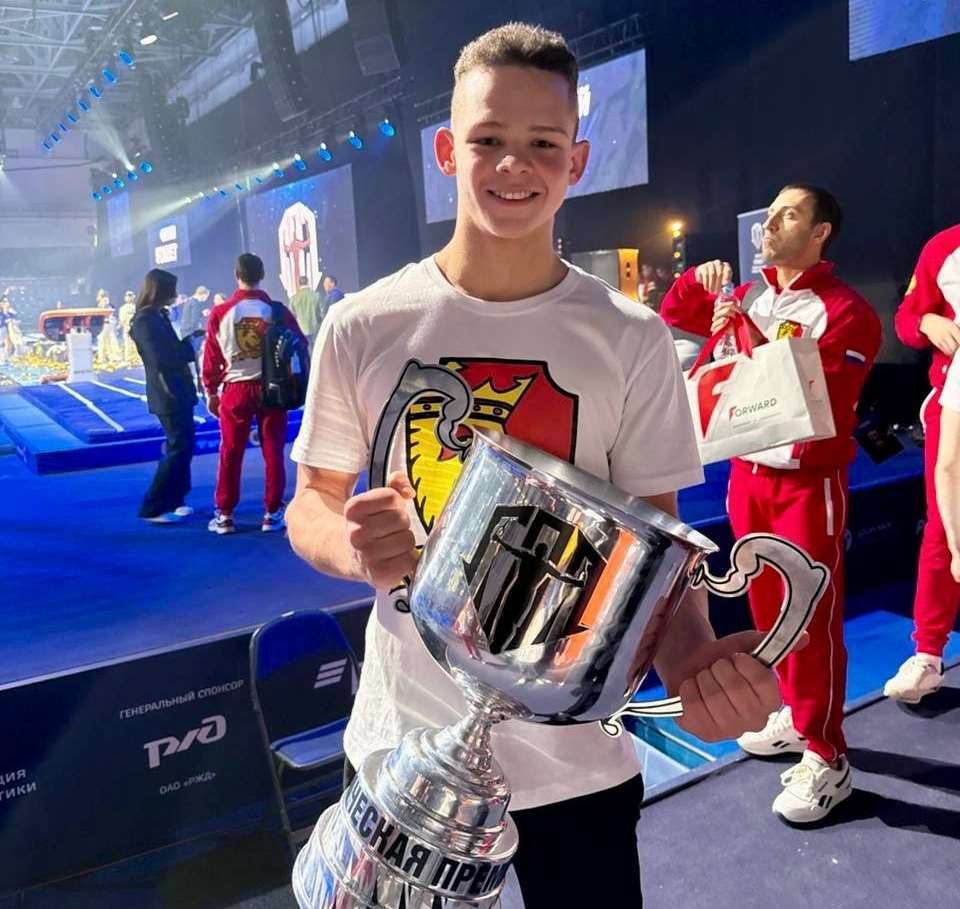 Гимнаст из Тверской области поднялся на пьедестал Финала FONBET Премьер-Лиги