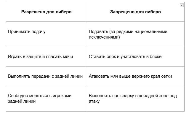 Либеро в волейболе: кто это, правила, роль и значение позиции