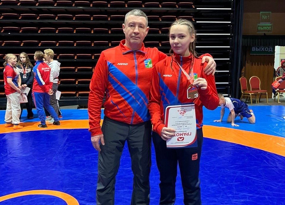 Девушки-борцы Тверской области завоевала пять медалей первенства ЦФО