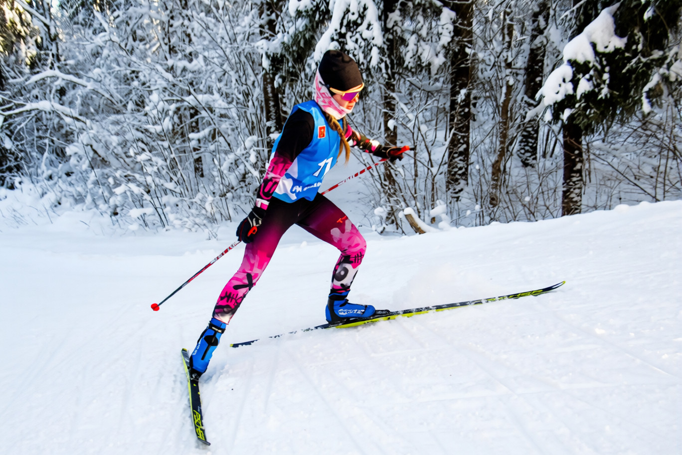Тверские лыжники Мария и Михаил Кузнецовы стали триумфаторами чемпионата области