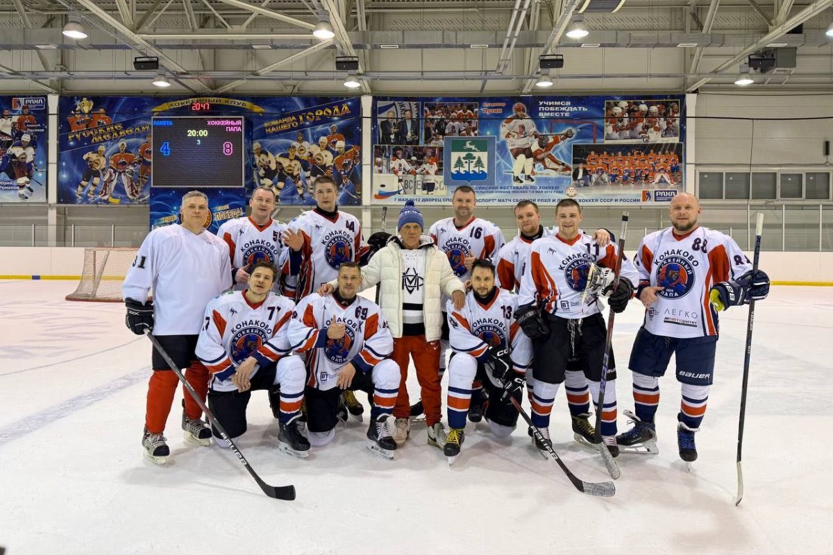 Конаковские хоккеисты ударно начали новый год