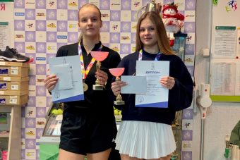 15-летние тверские теннисисты завоевали золото чемпионата области