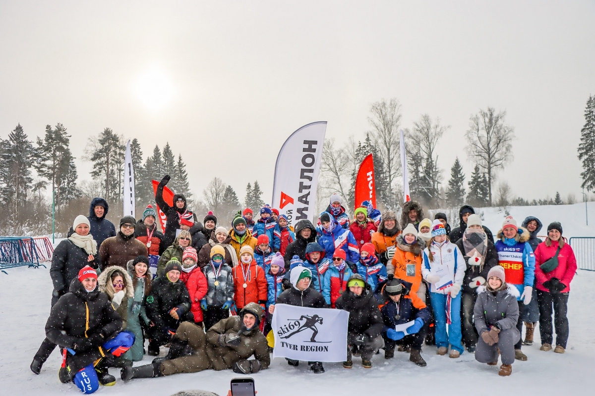Названы первые в истории чемпионы Тверской области по дуатлону-лыжной гонке