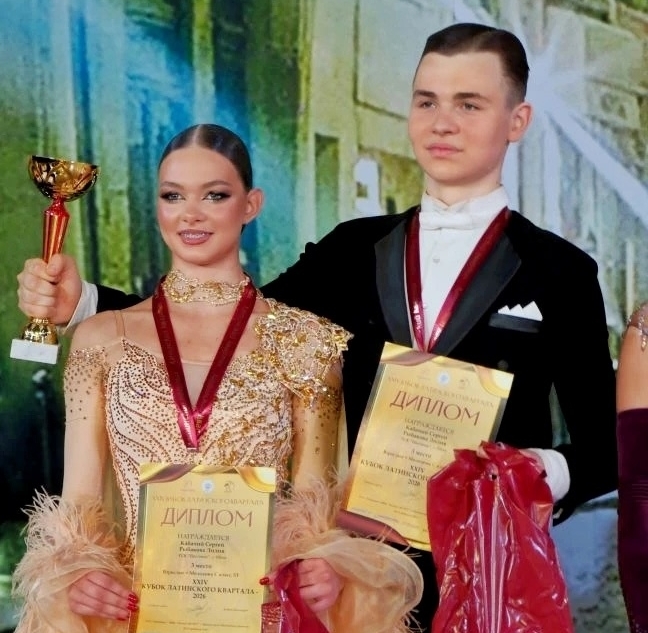 Тверские танцоры великолепно выступили на одном из самых престижных российских турниров