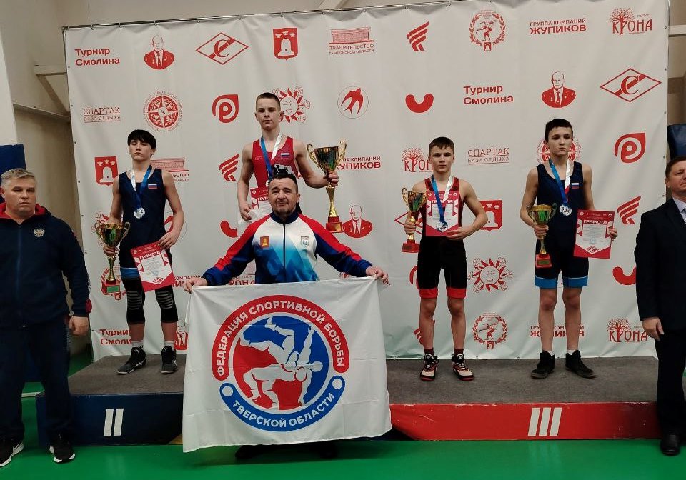 Борцы Тверской области стали победителями первенства ЦФО