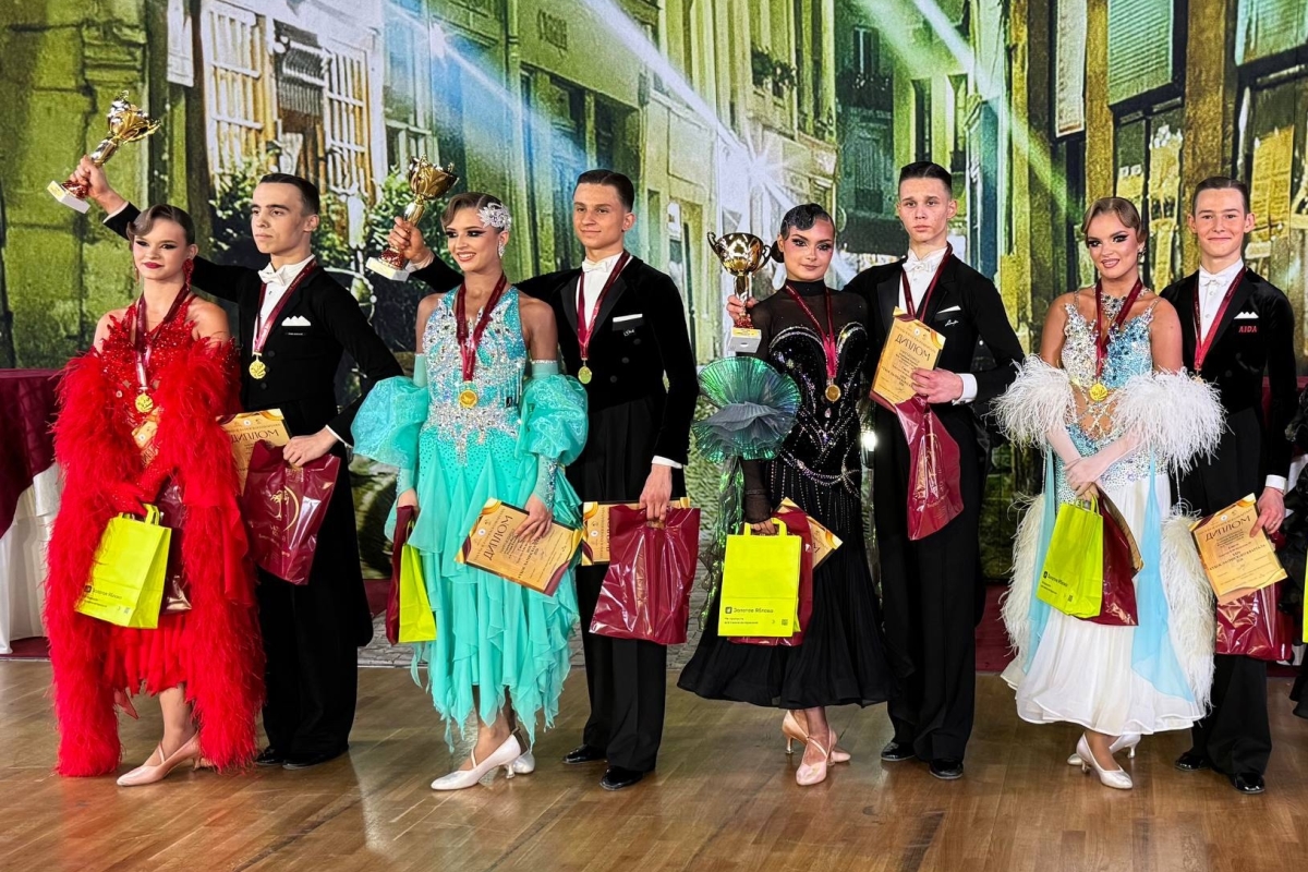 Тверские танцоры великолепно выступили на одном из самых престижных российских турниров