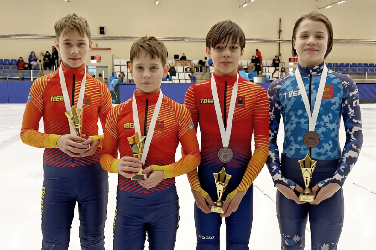 Тверские шорт-трекисты стали призерами всероссийских соревнований