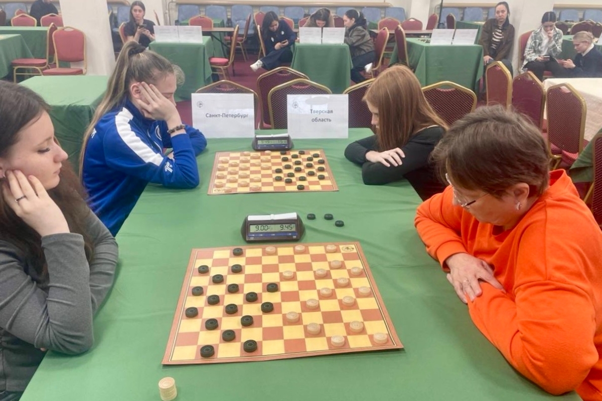 Тверская команда стала призером чемпионата России по стоклеточным шашкам