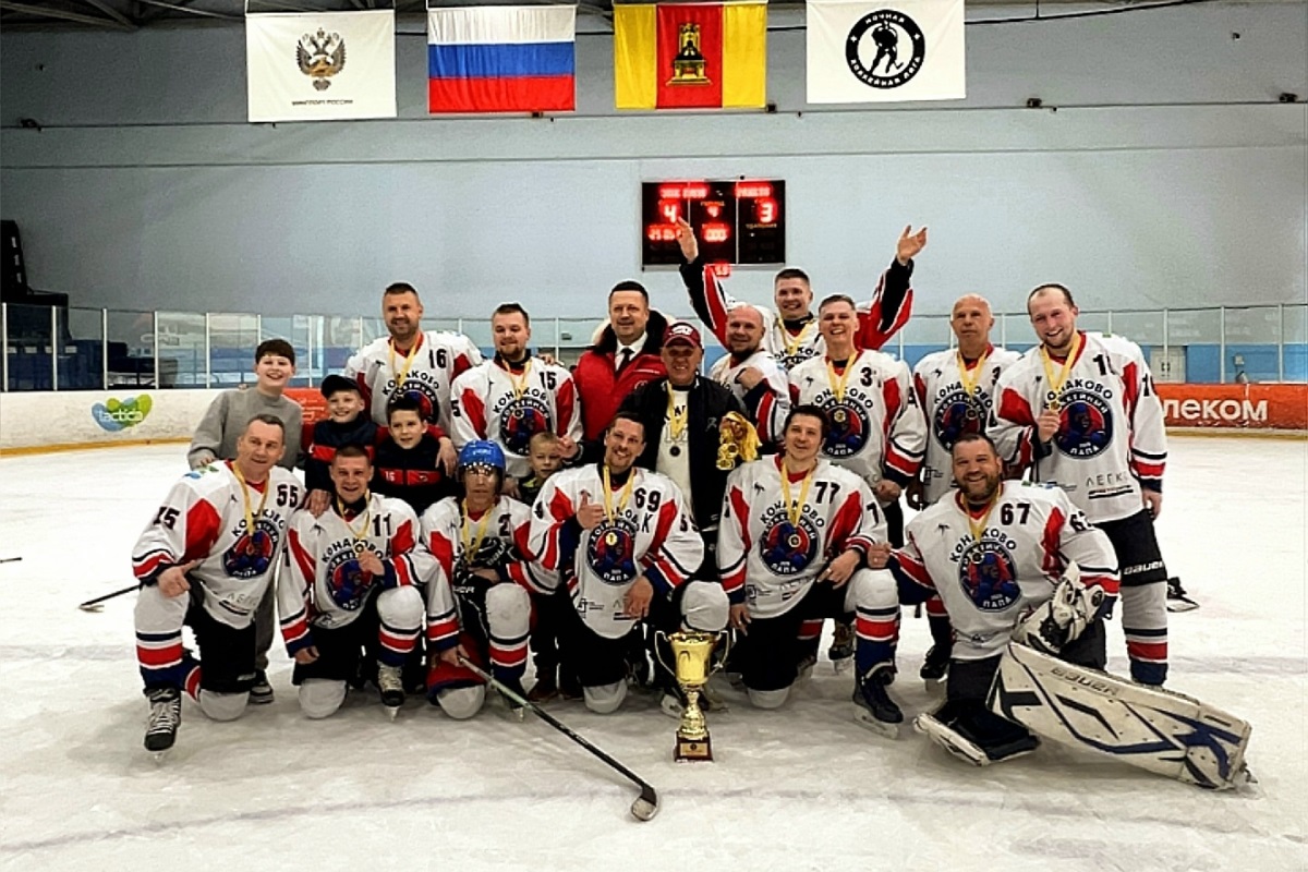 В Тверской области «Хоккейный папа» завоевал первый трофей
