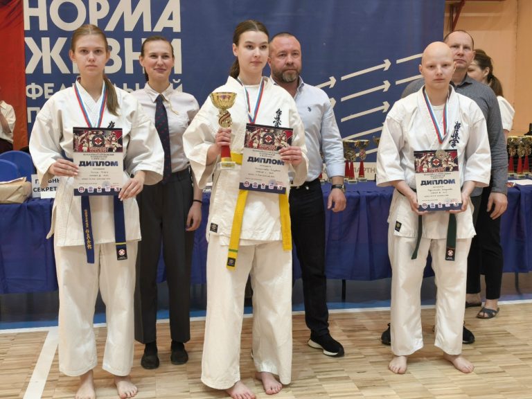 Участники проекта «Спорт детям» завоевали награды соревнований по киокусинкай в Твери