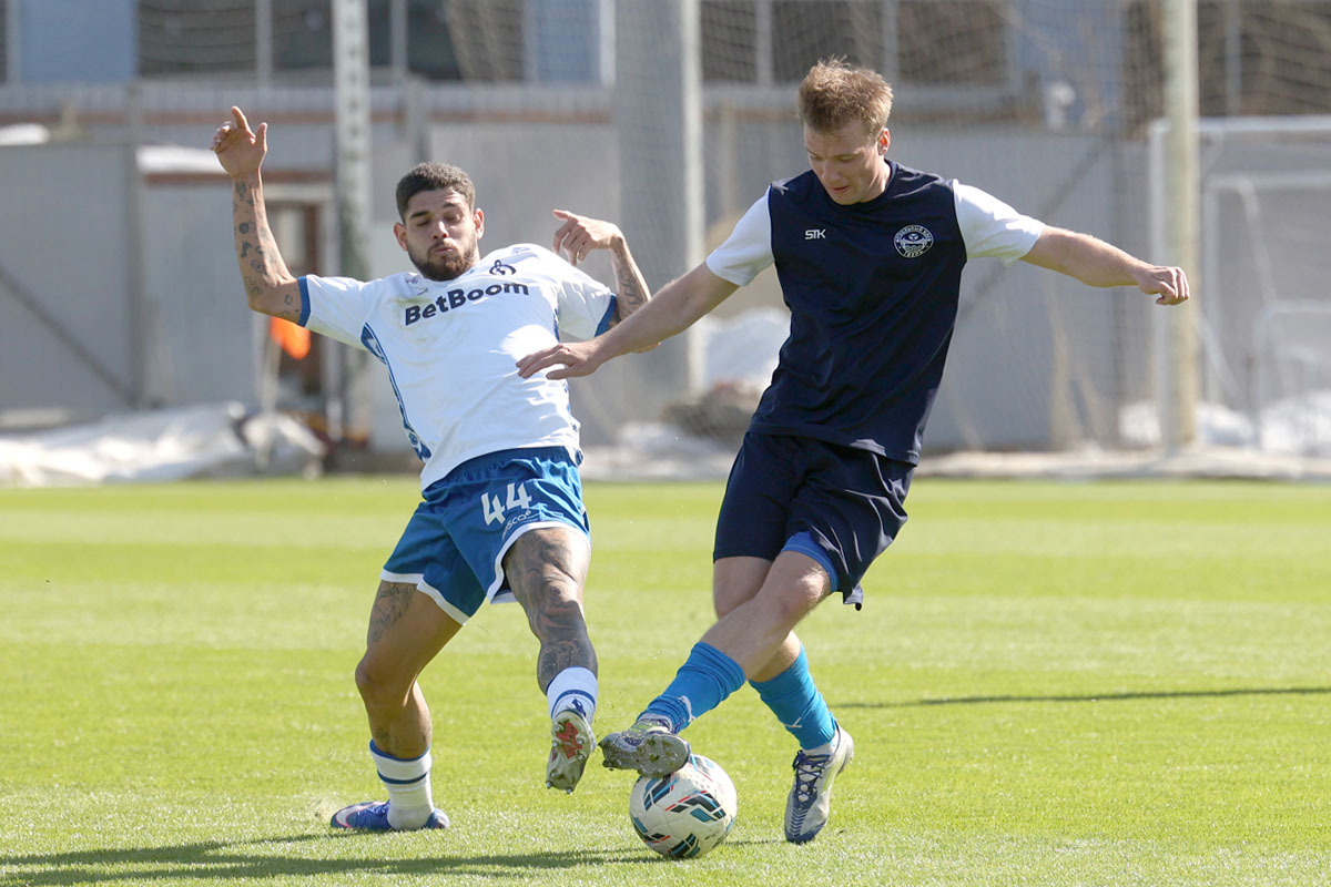 ФК «Тверь» сыграл в «секретном» матче с основой московского «Динамо»