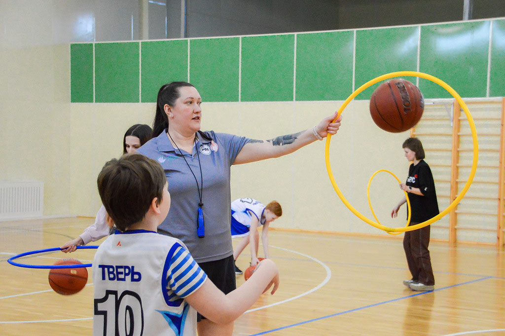 При поддержке БК «Тверь» создана детская команда по адаптивному баскетболу
