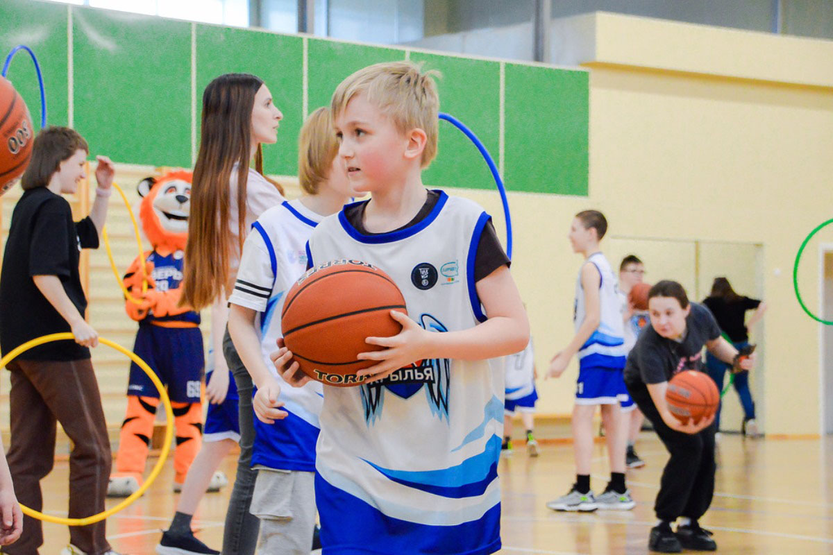 При поддержке БК «Тверь» создана детская команда по адаптивному баскетболу