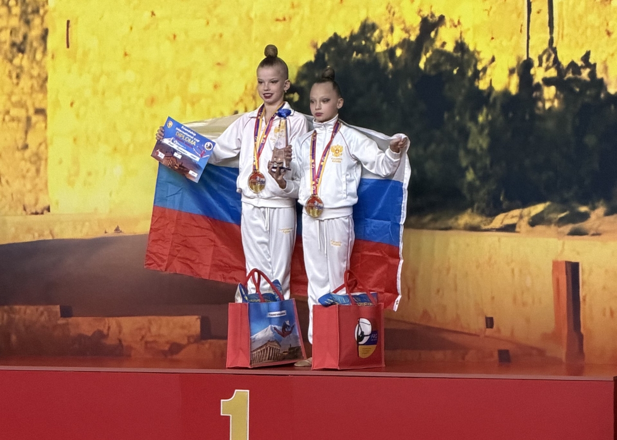 Тверские гимнастки успешно выступили на соревнованиях Международной Клубной Лиги в Армении