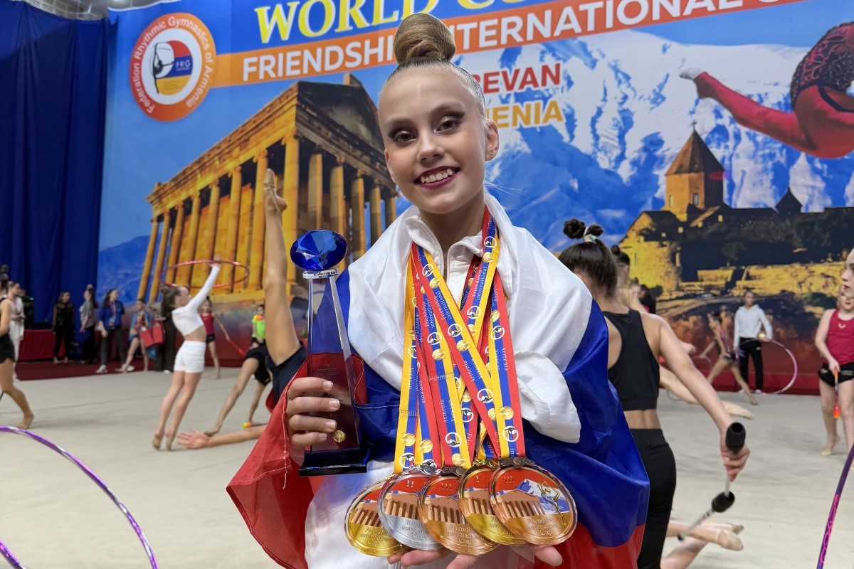 Тверские гимнастки успешно выступили на соревнованиях Международной Клубной Лиги в Армении
