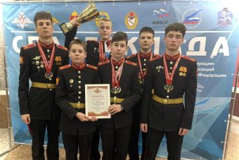 Тверские суворовцы заняли второе место в российской Спартакиаде по плаванию