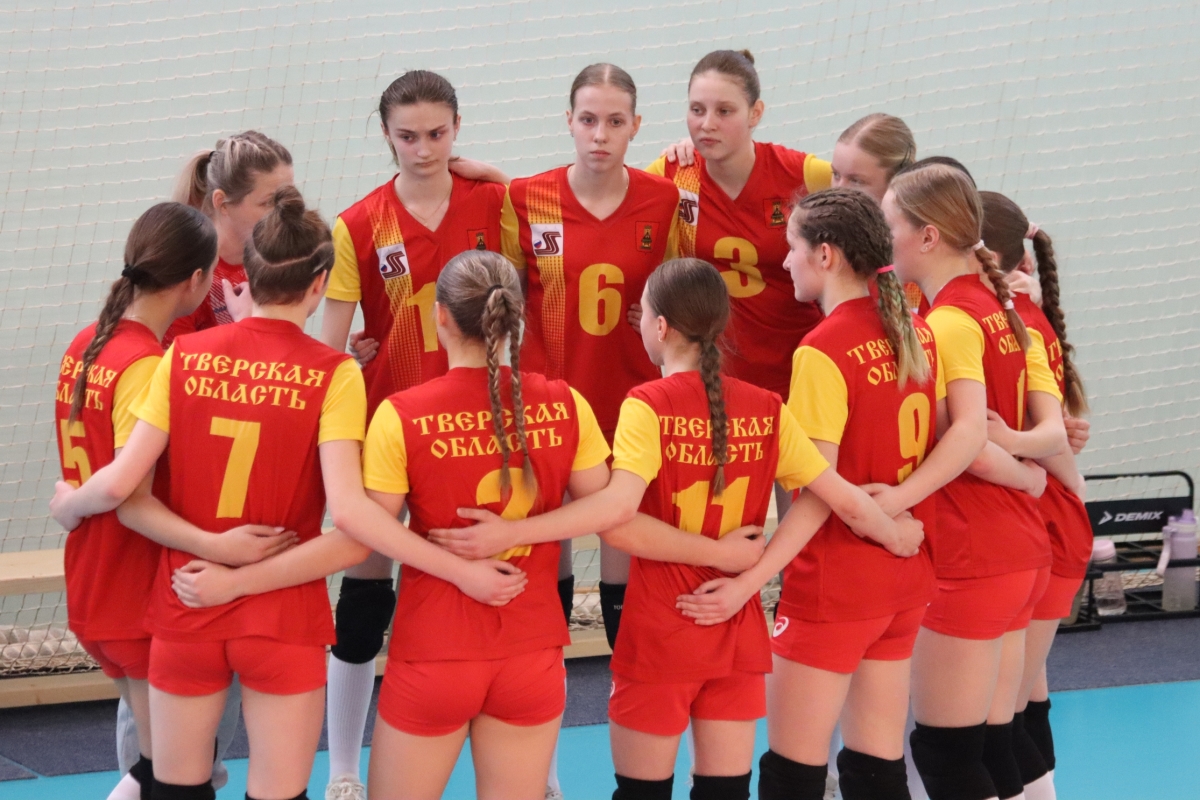 Волейболистки Тверской области стали призерами первенства СЗФО