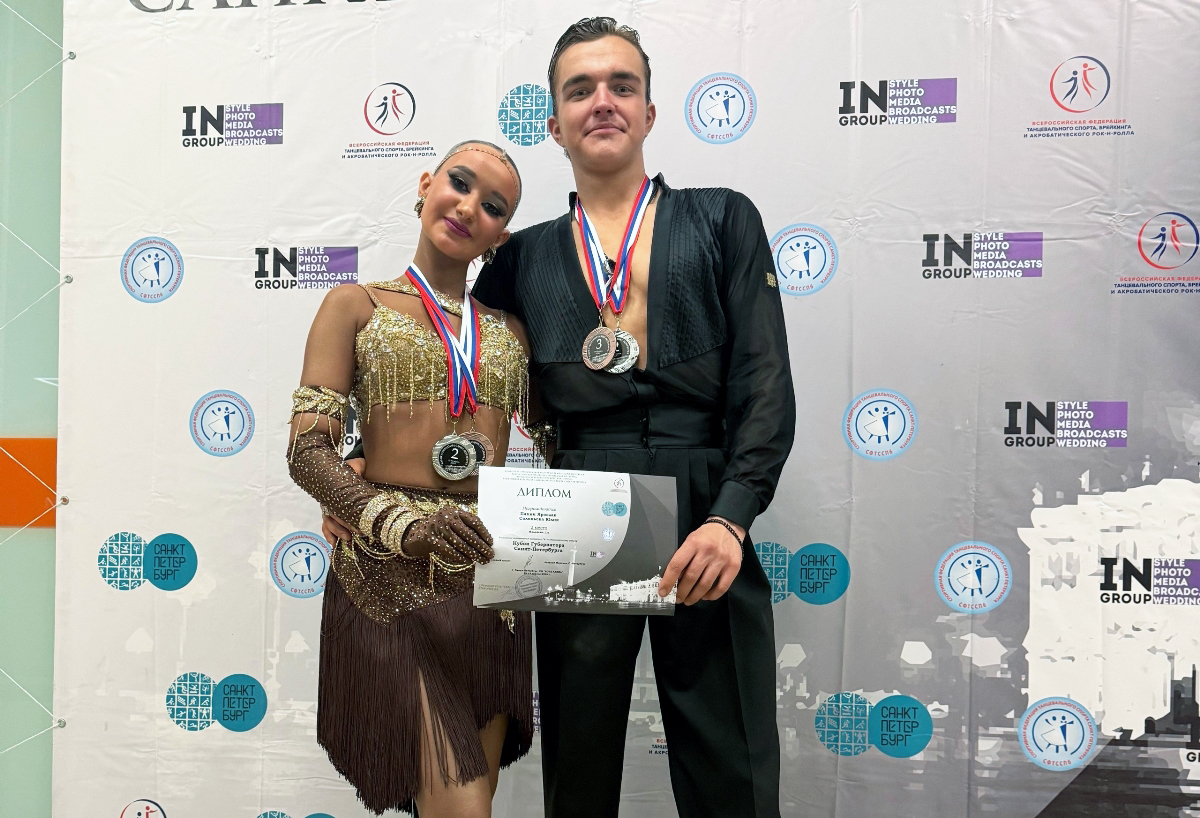 Танцоры из Твери завоевали награды Кубка Губернатора Санкт-Петербурга