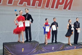 Тверские танцоры успешно выступили на российском турнире «Фестиваль Гран При»