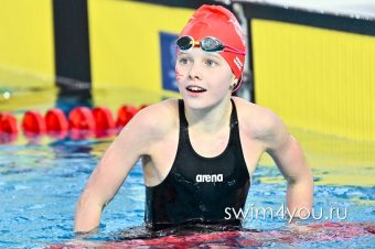 Тверская пловчиха установила рекорды всероссийских соревнований