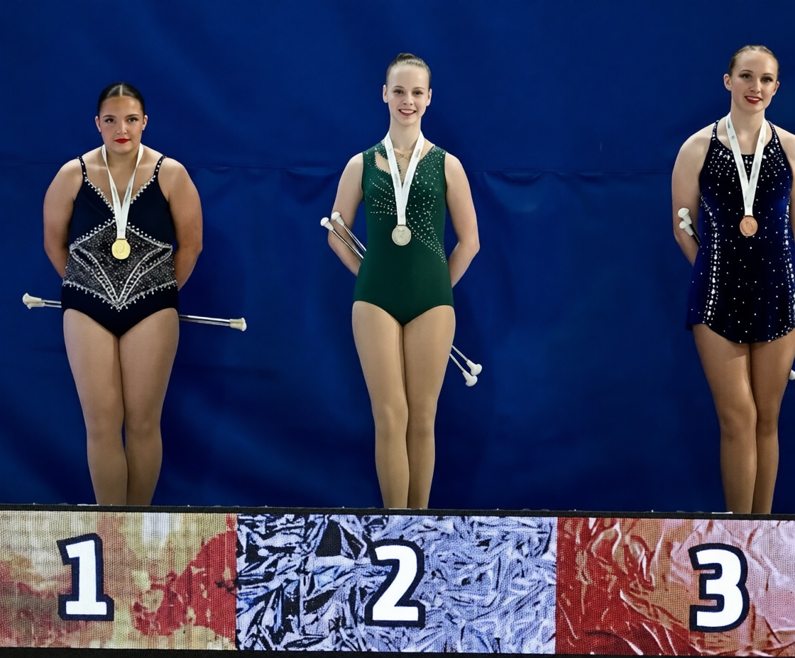 Девушка с жезлами из Тверской области покорила пьедестал чемпионата Европы