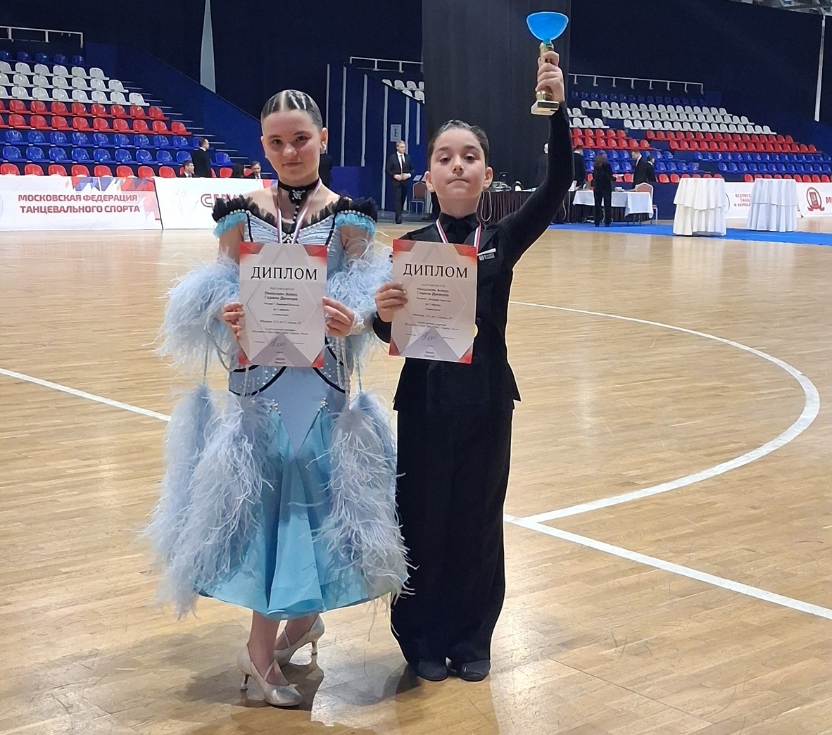 Тверские танцоры успешно выступили на российском турнире «Фестиваль Гран При»