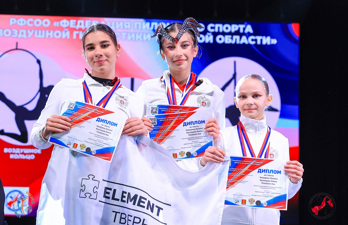 Названы лучшие пилонистки и воздушные гимнастки Тверской области