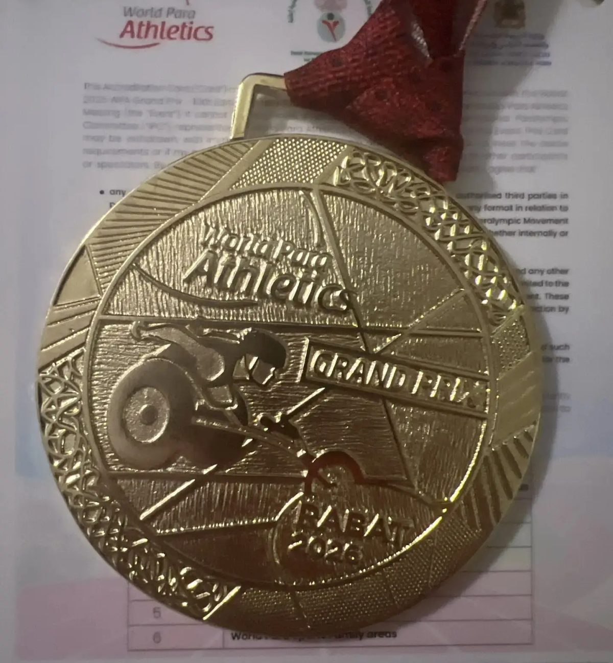 Триумф в Африке! Параспортсмен из Твери впервые завоевал золото этапа Гран-при по легкой атлетике