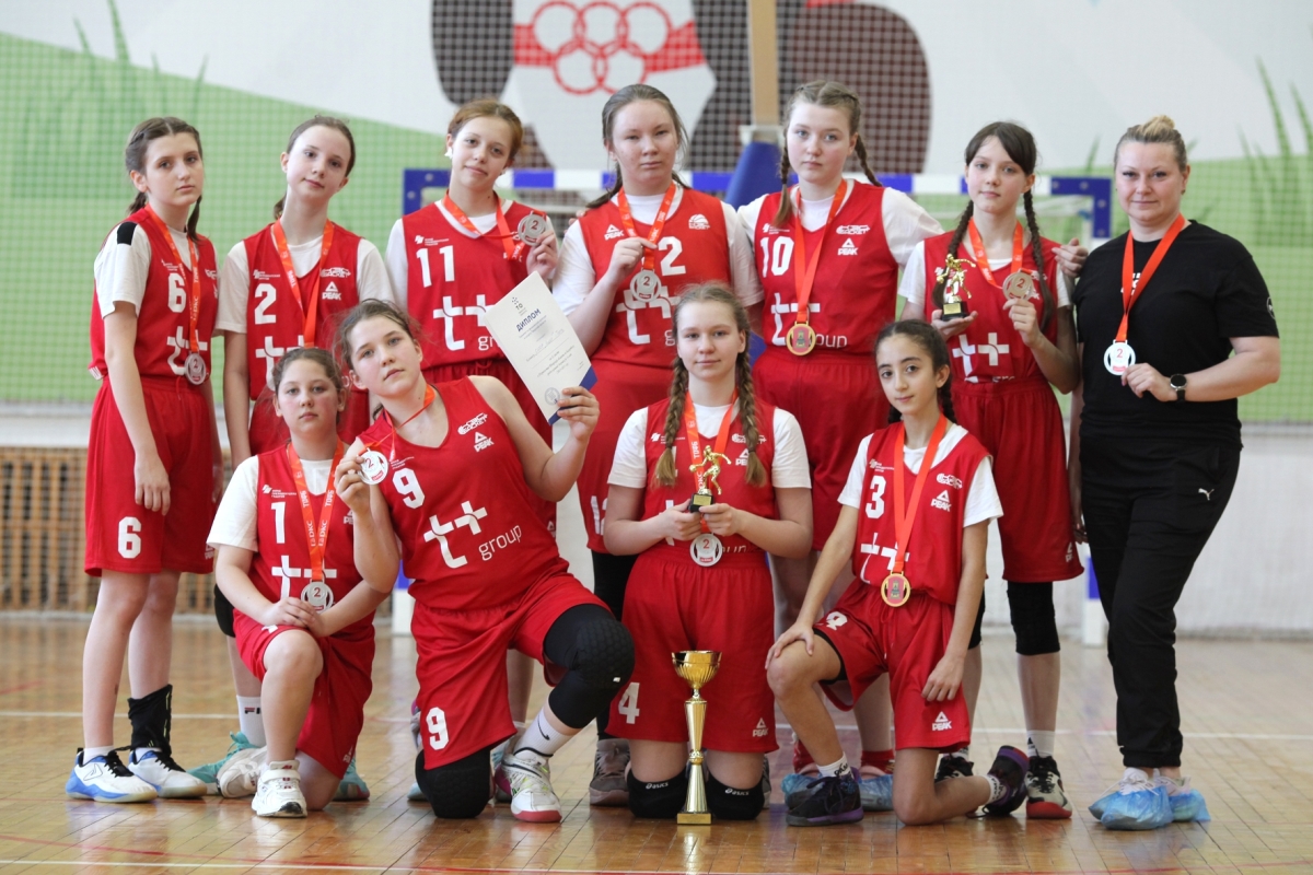 Названы лучшие баскетболистки Тверской области до 14 лет