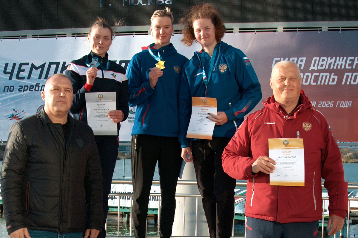 Тверские гребцы собрали полный комплект наград чемпионата России