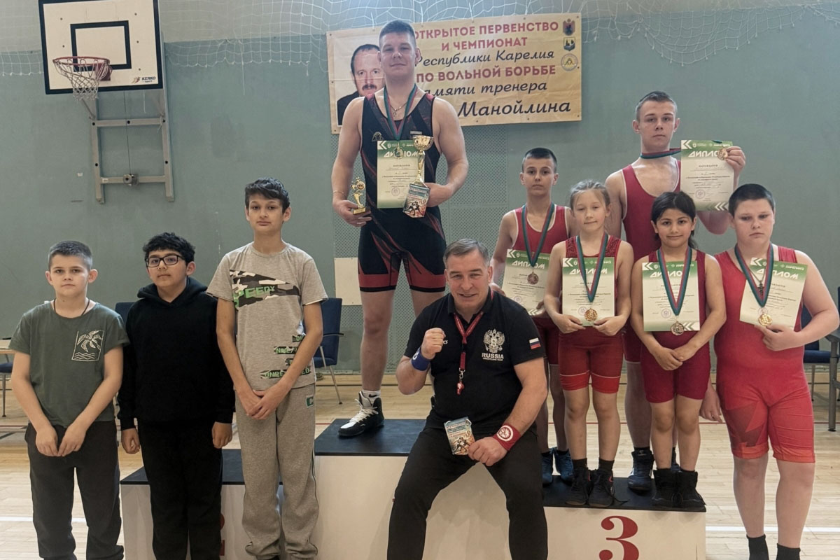 Борец из Тверской области стал чемпионом Республики Карелия