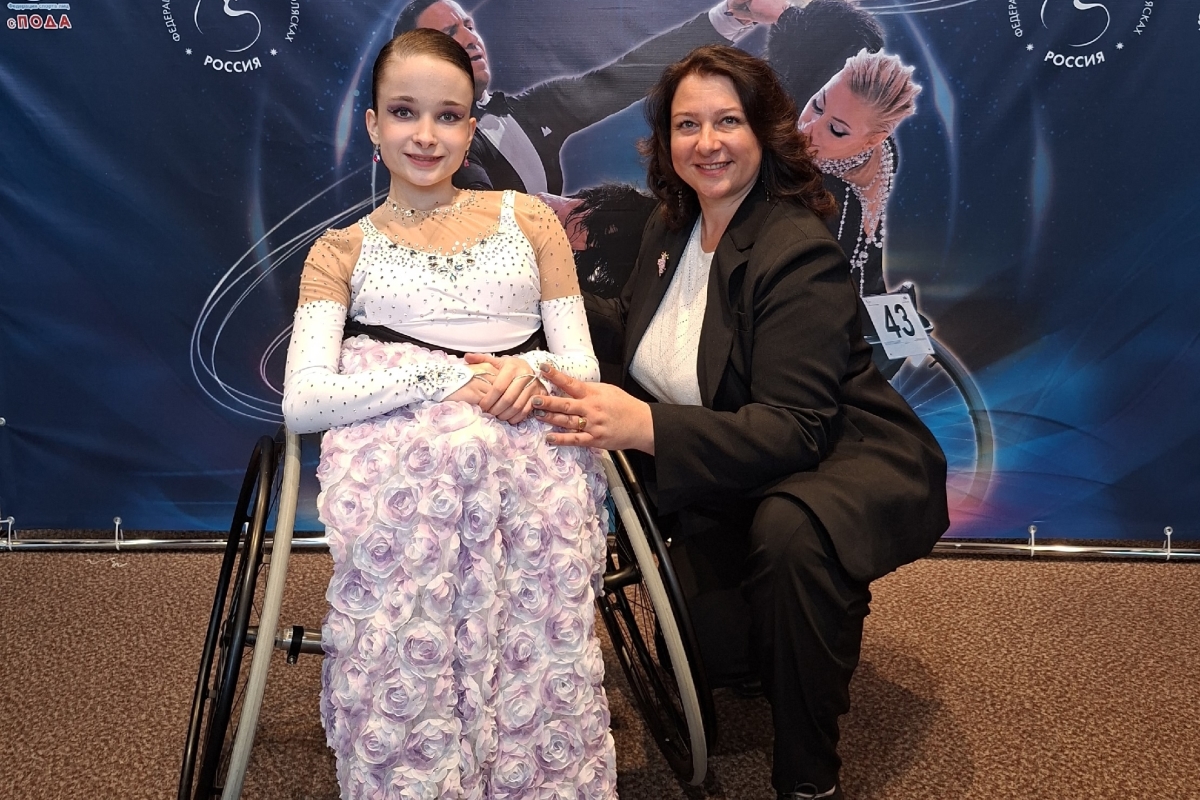 Девушка из Тверской области покорила пьедестал Кубка России по танцам на колясках