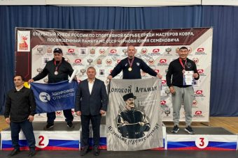 Антон Фетисов стал четырехкратным обладателем Кубка России по вольной борьбе