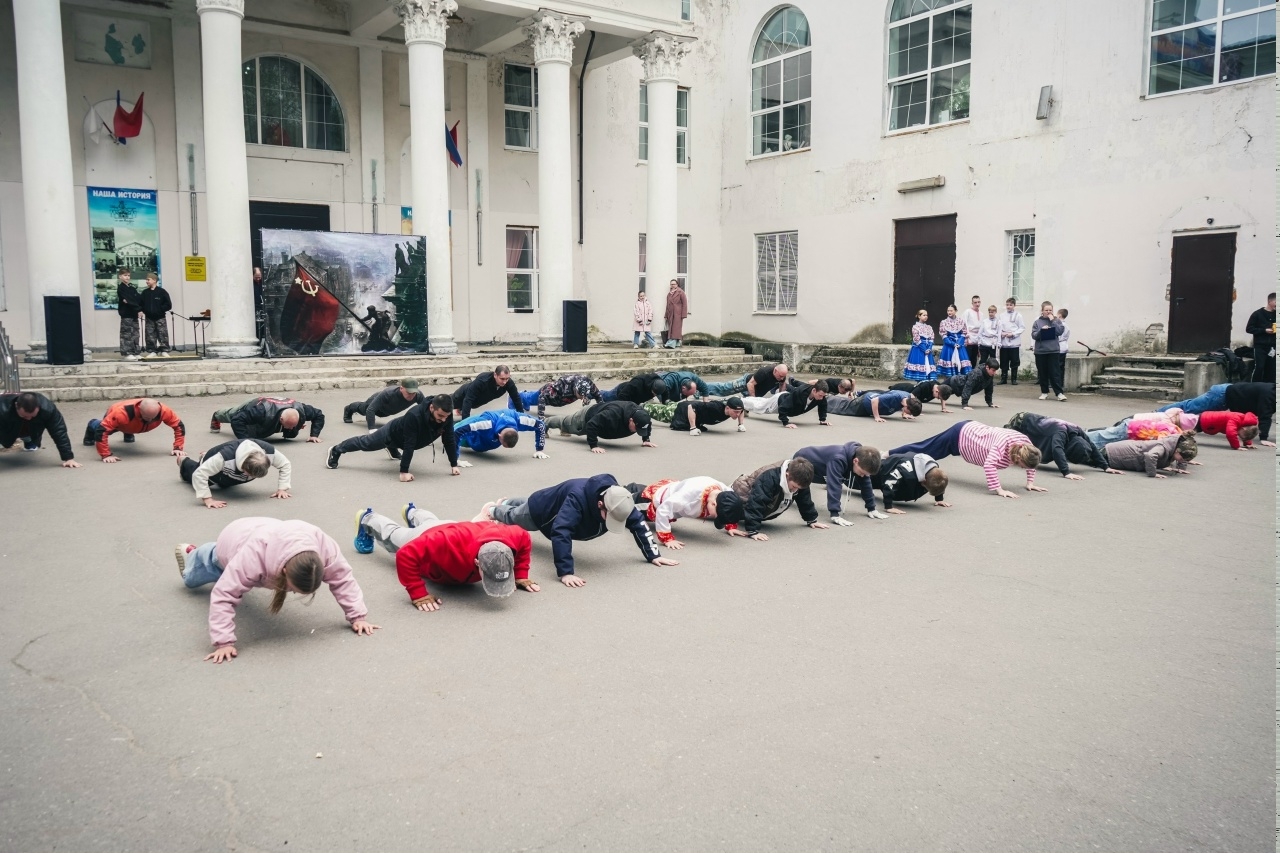 30396 отжиманий за пять часов! В Тверской области перевыполнили «Рекорд Победы»