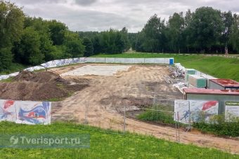 Завершен первый этап строительства бегового центра в Твери Завершен первый этап строительства бегового центра в Твери