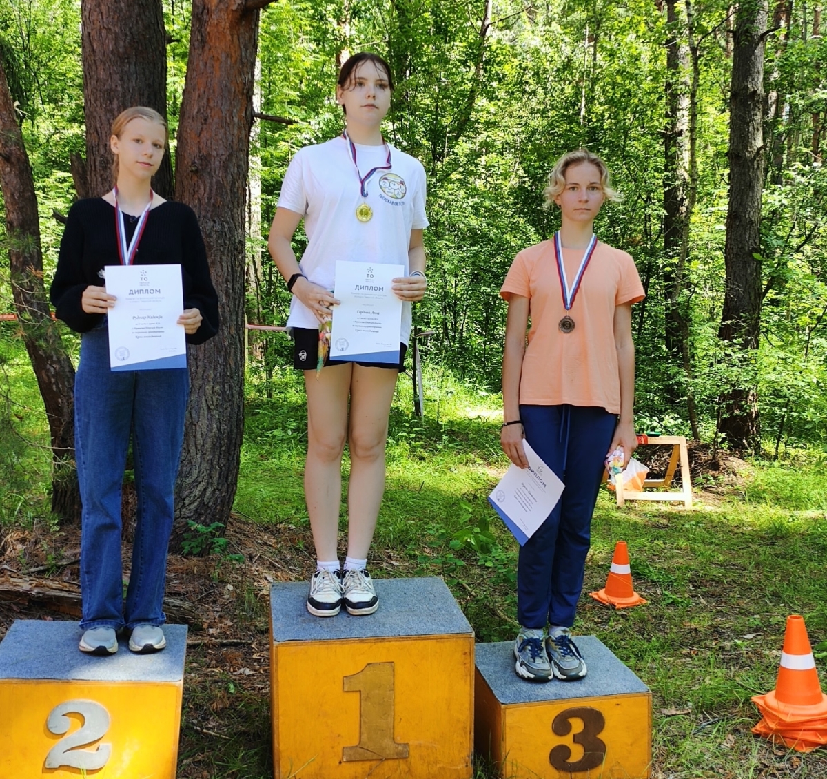 В лесу под Тверью ориентировщики нашли золото первенства и чемпионата области
