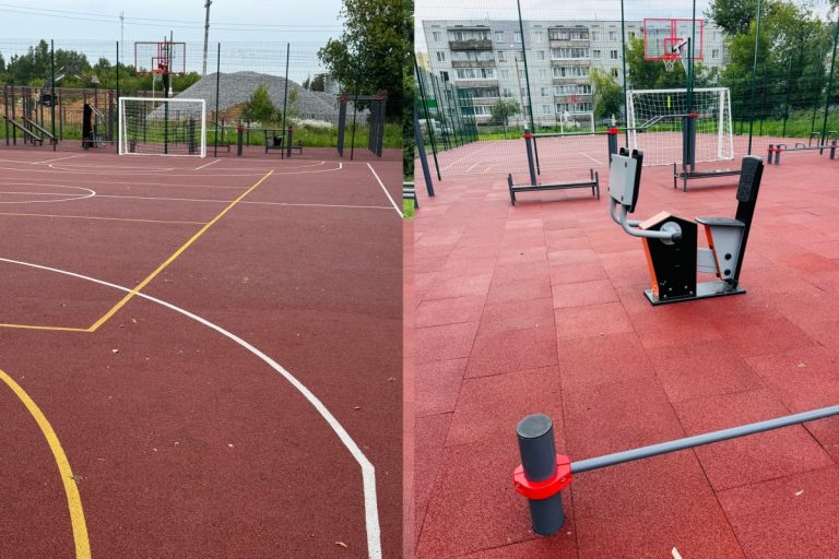 В Твери появилась новая «умная» спортплощадка